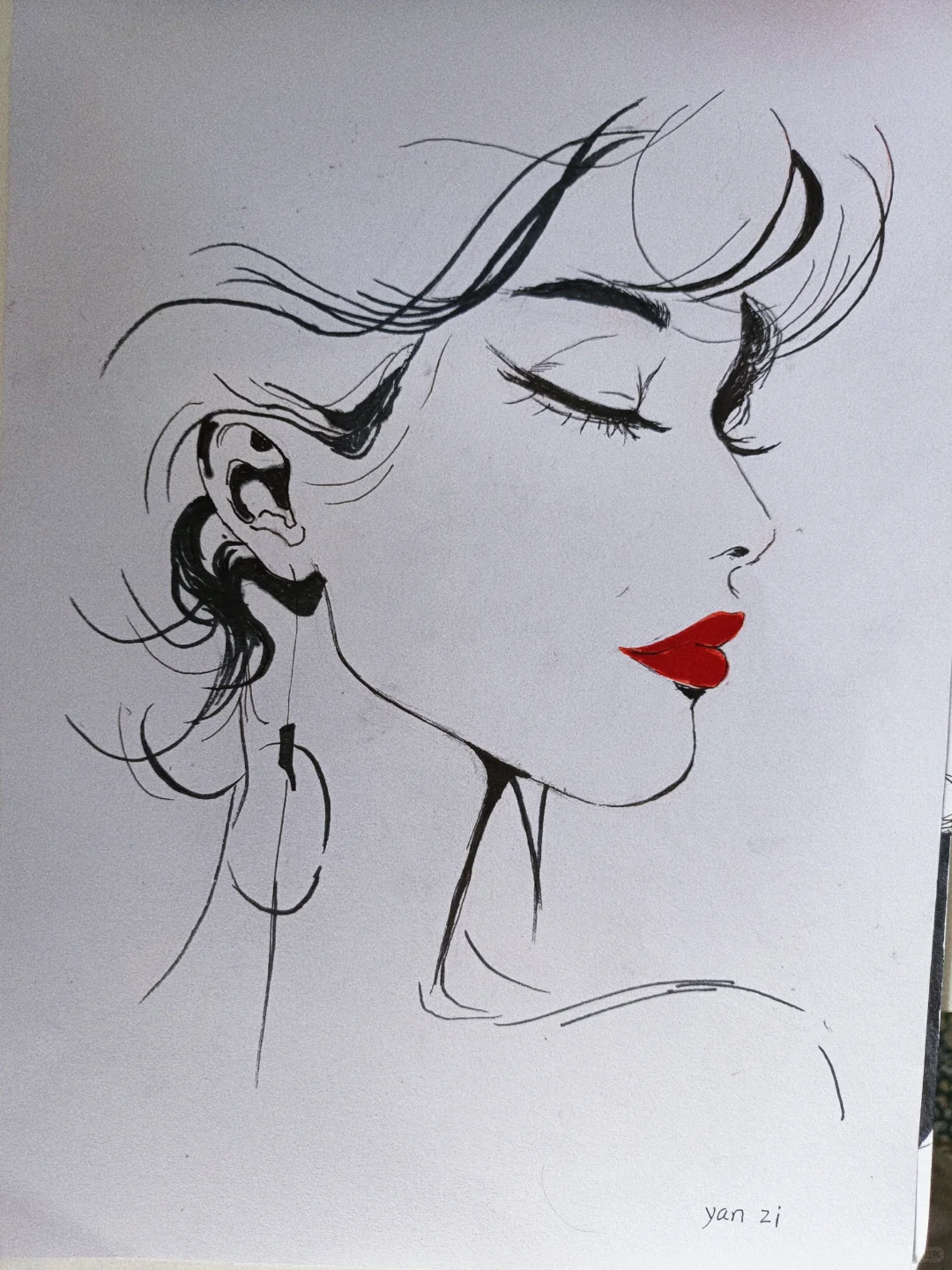 女性的柔美——全在画里