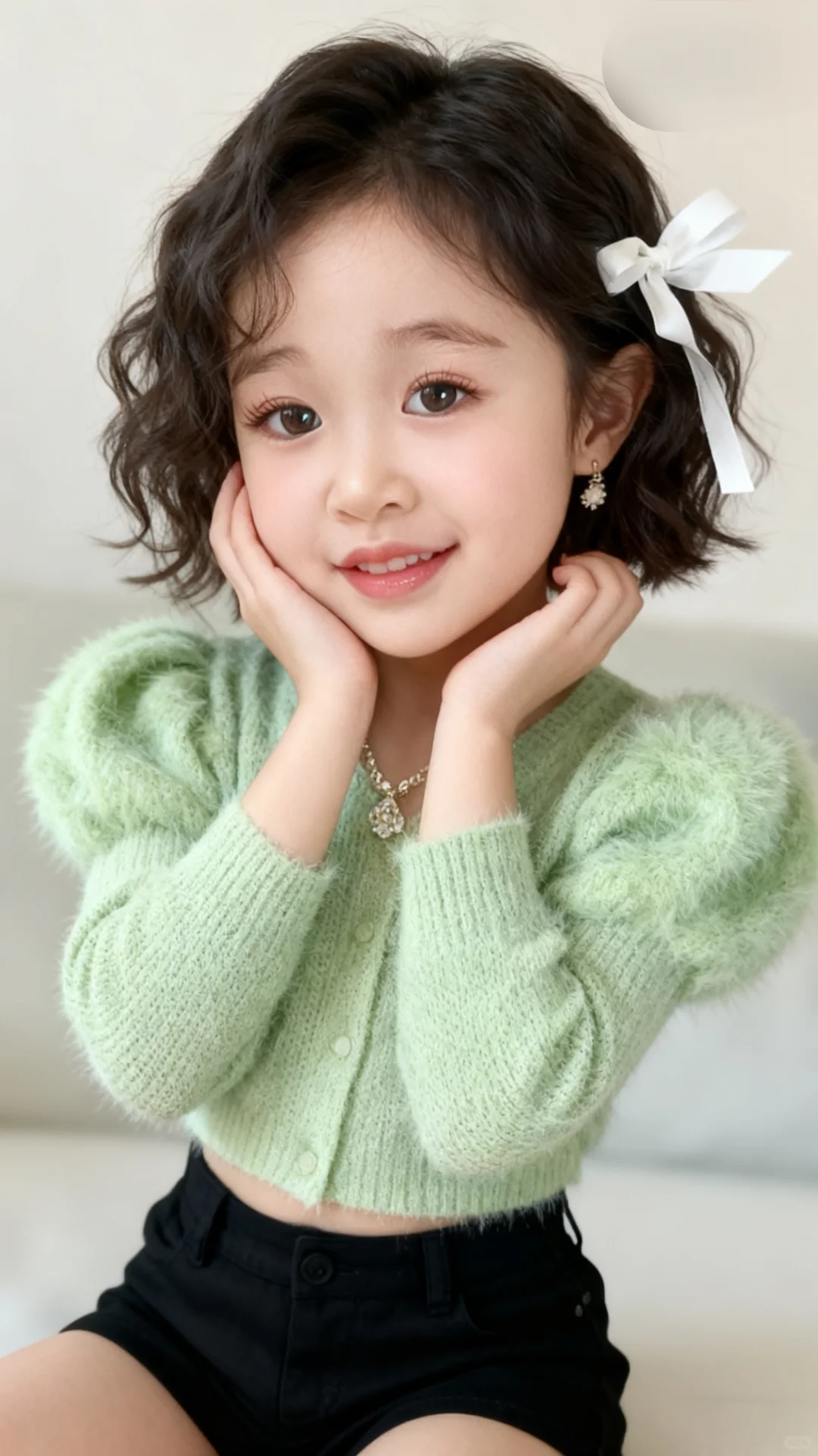 甜美已上线，甜甜的出现一下