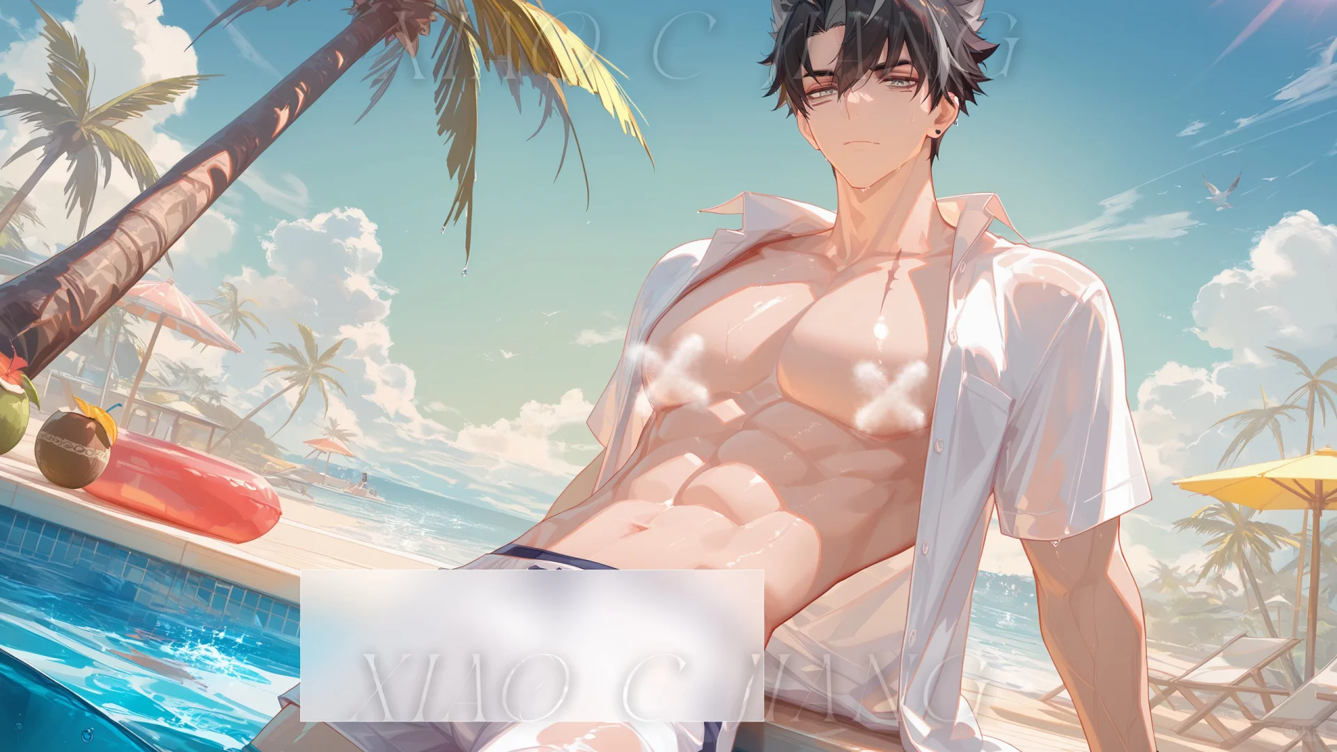 X003莱欧斯利【心动海滩约会】