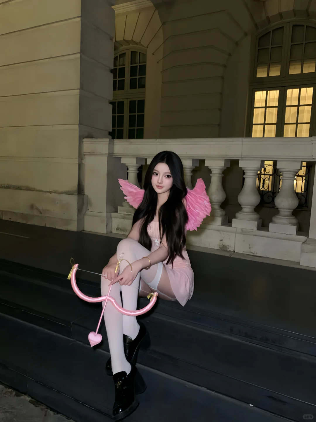 万圣节之粉色丘比特💘