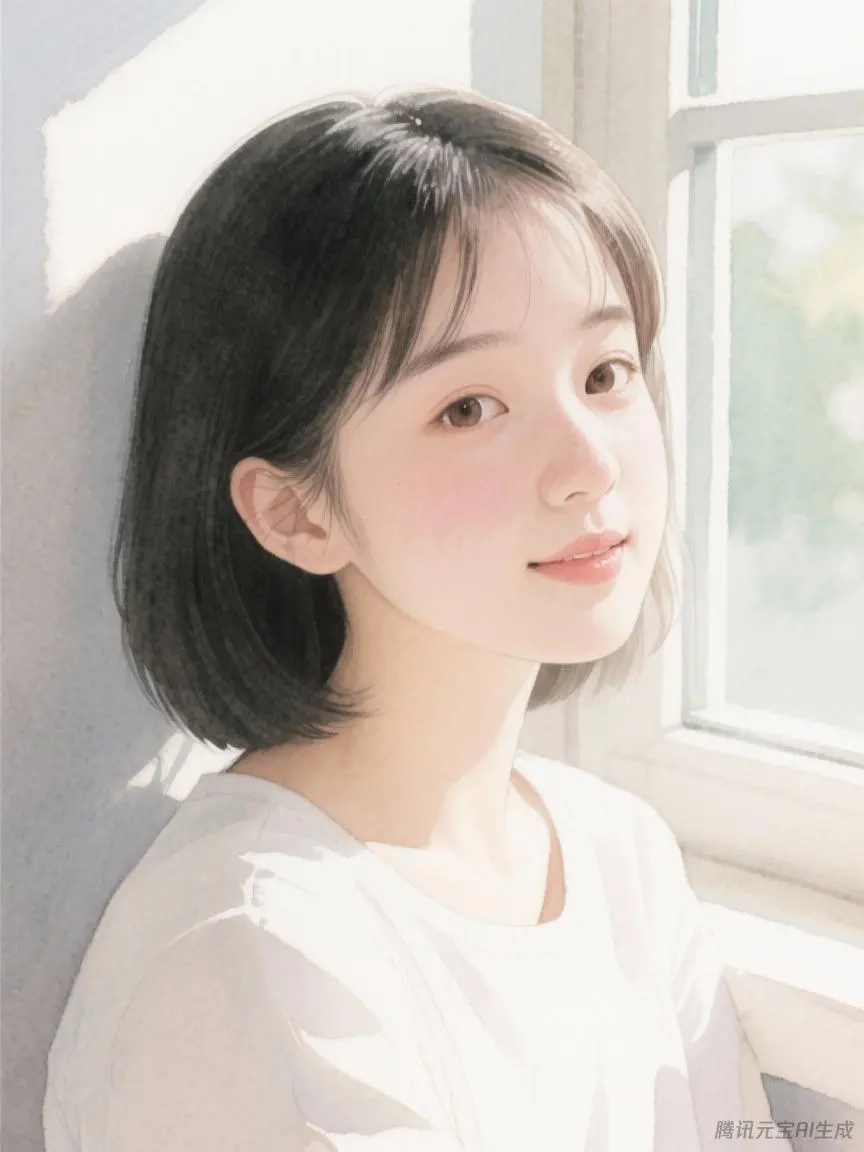 乖巧安静的女生