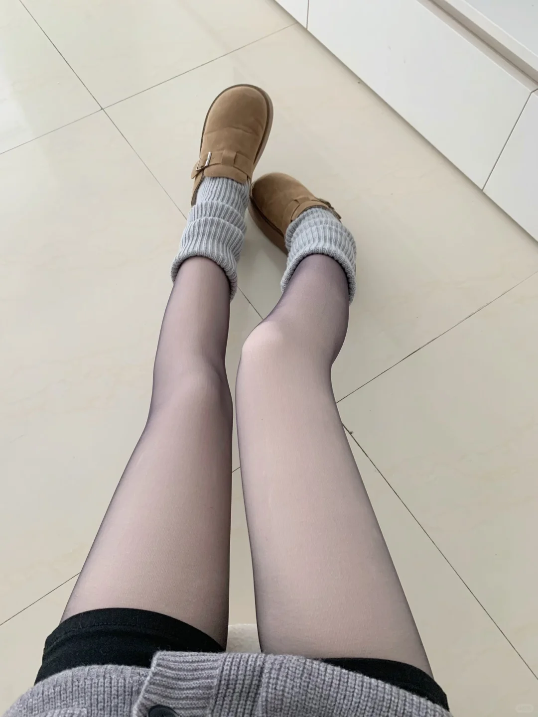 我咧个豆😱好清透的黑丝光腿神器❗️