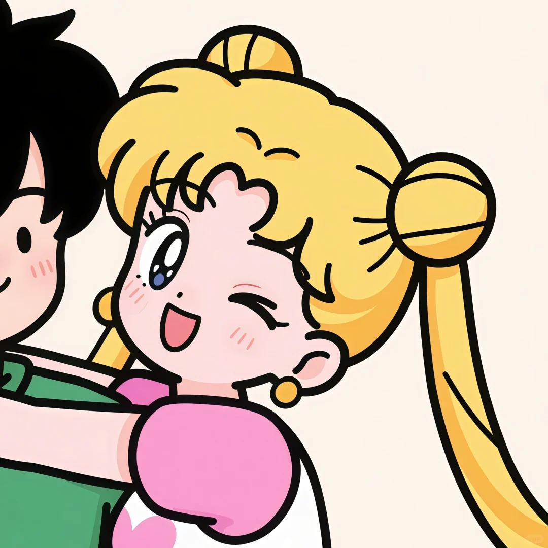 你你你你和你对象都快用这个头像!超甜情头!