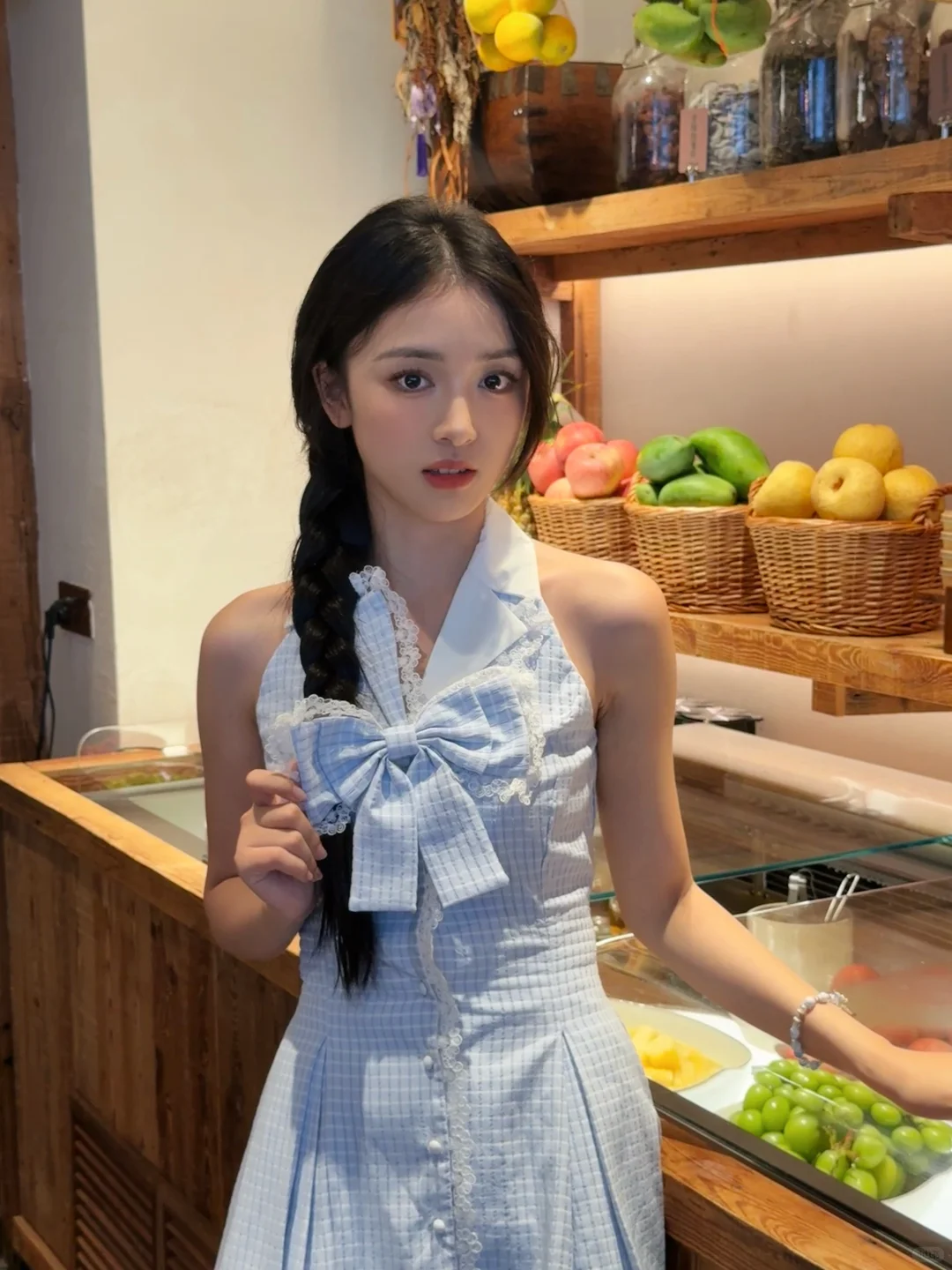 今天的水果女孩是葡萄小姐🍇
