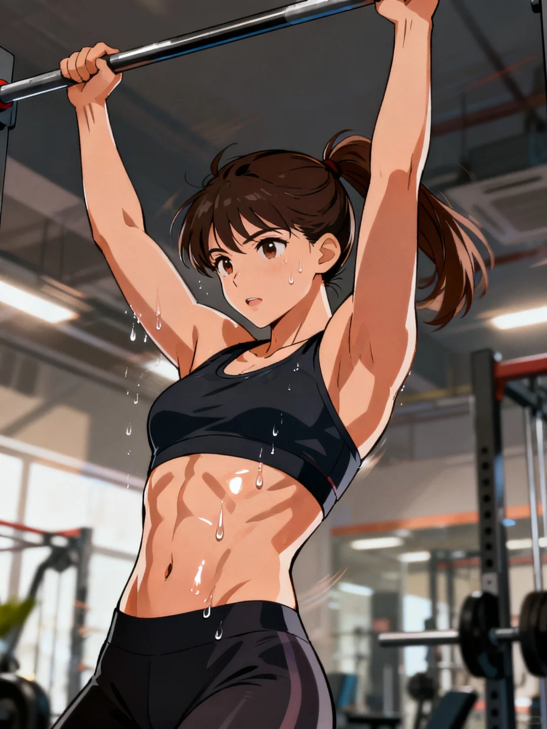 这是不是你理想中健身女孩的样子