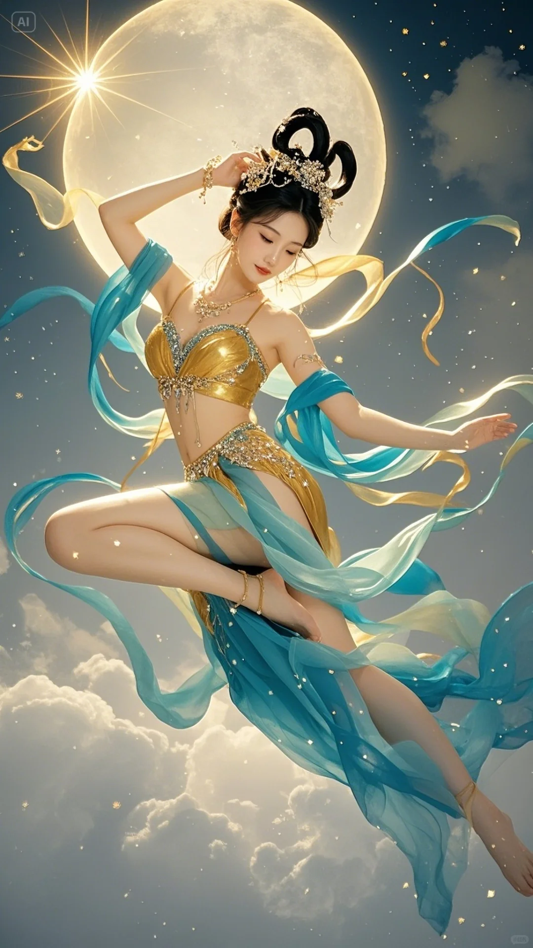 居然说我这套图违规,难道嫦娥要穿羽绒服么