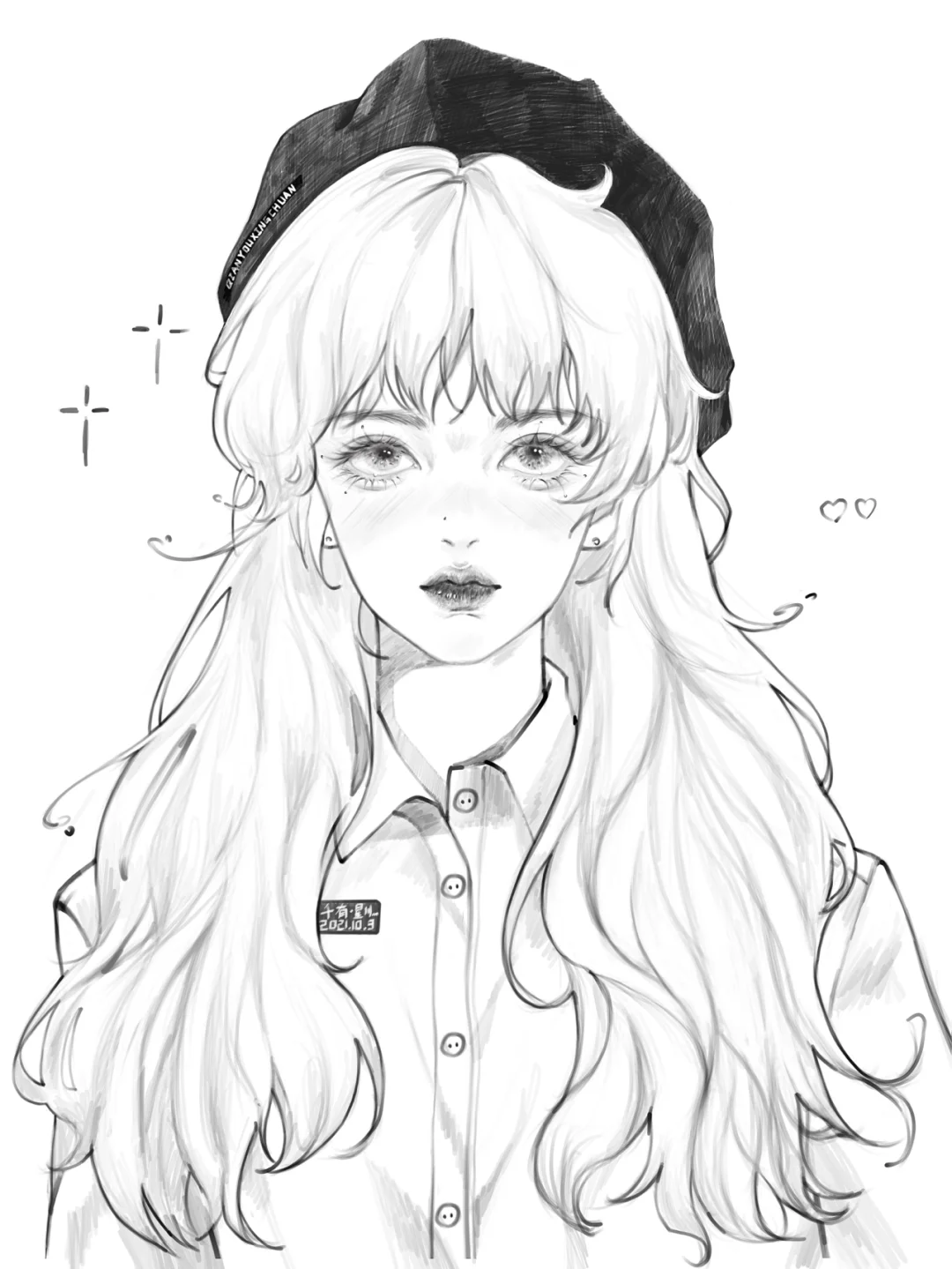 我的线稿,喜欢吗?