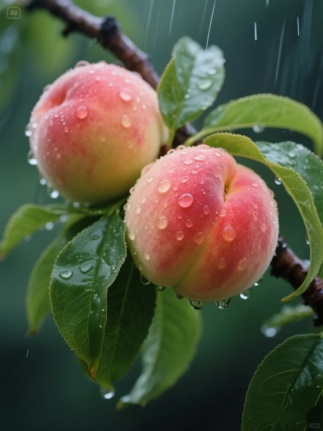 雨中水果的摄影集合，拍摄太不容易了！