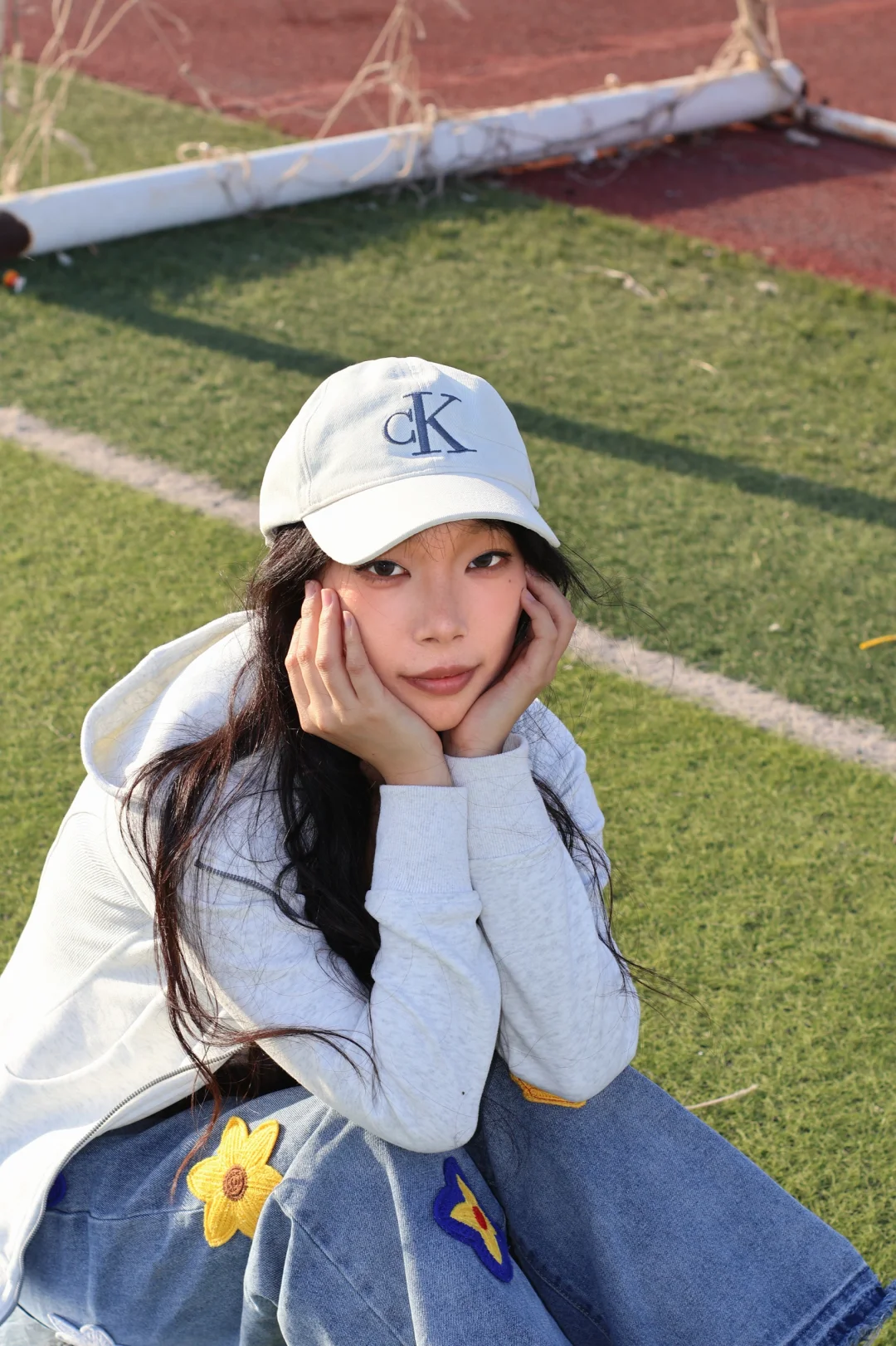 在操场上拍出有生命力的照片太容易了