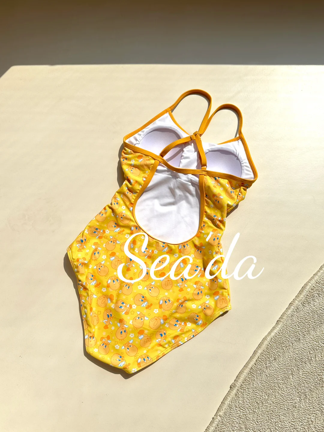 可可爱爱的小黄鸭🦆泳衣🩱!好喜欢!🤩