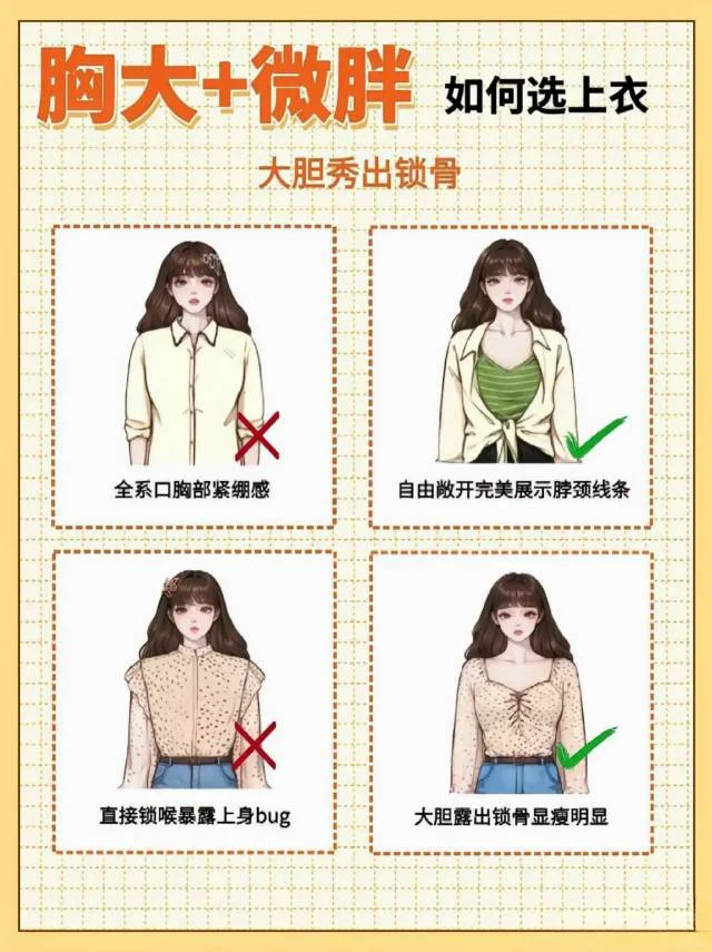 💃微胖姐妹！4个穿搭公式让你秒变曲线女
