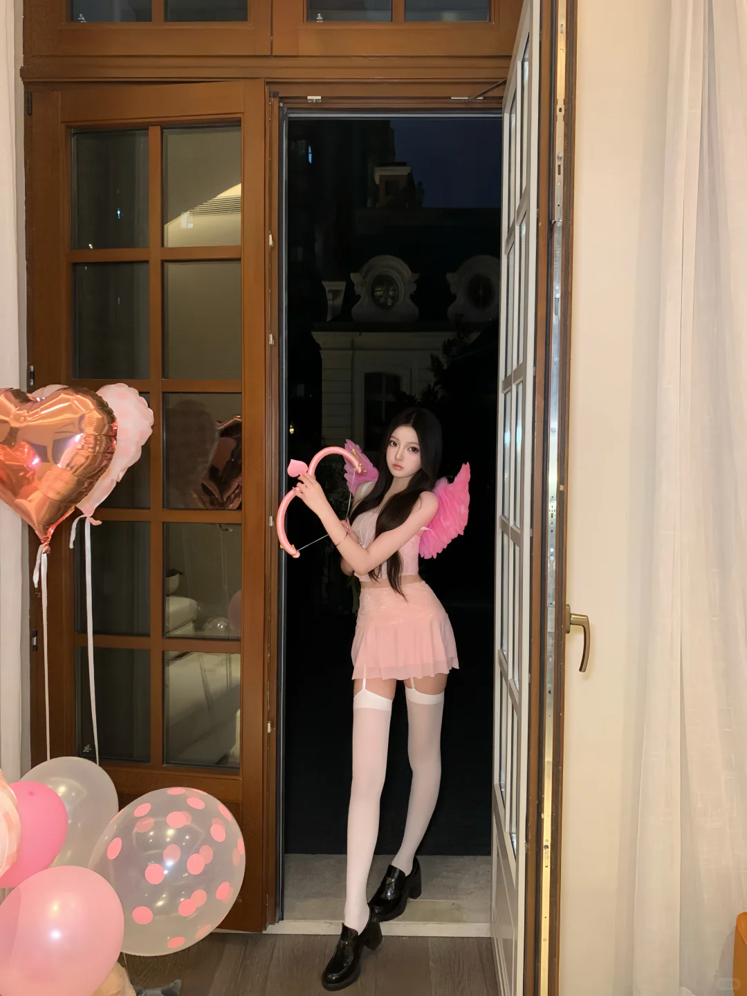 万圣节之粉色丘比特💘