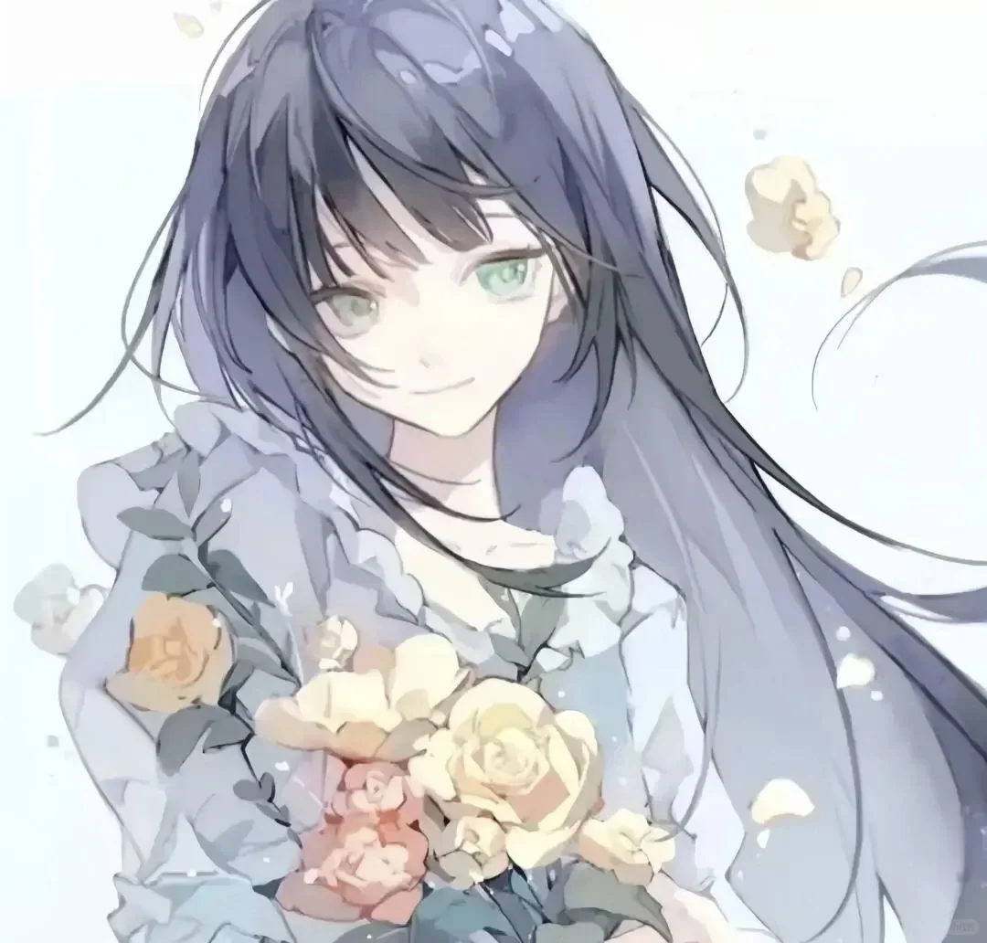 女漫头像|聆听雪的声音.