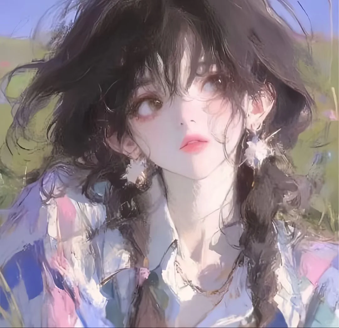 wechat/油画风少女感女头
