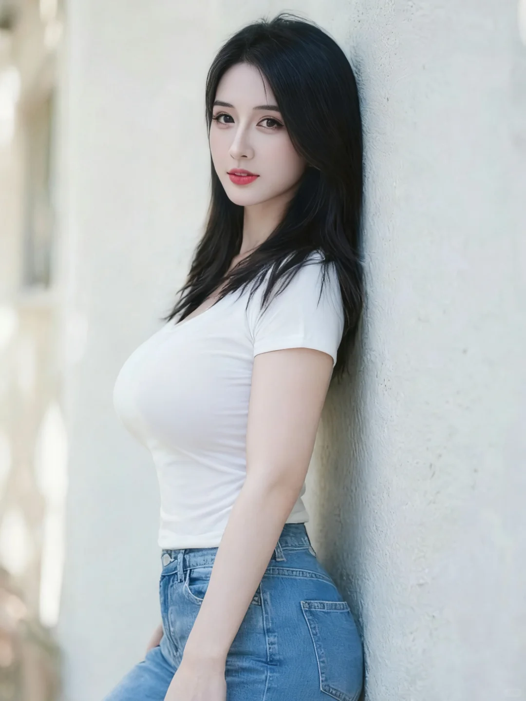 牛仔裤~休闲穿搭