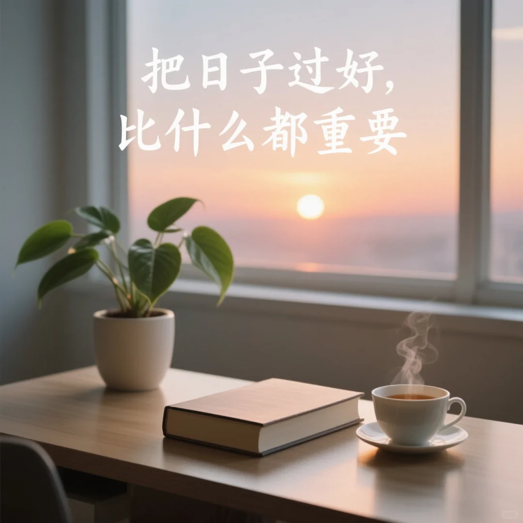 把日子过好，比什么都重要。