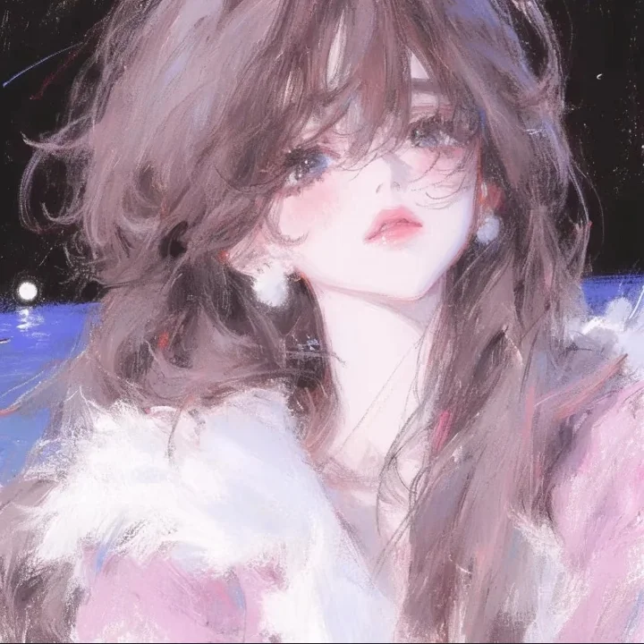 wechat/油画风少女感女头