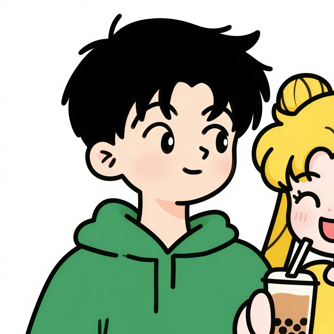 你你你你和你对象都快用这个头像!超甜情头!