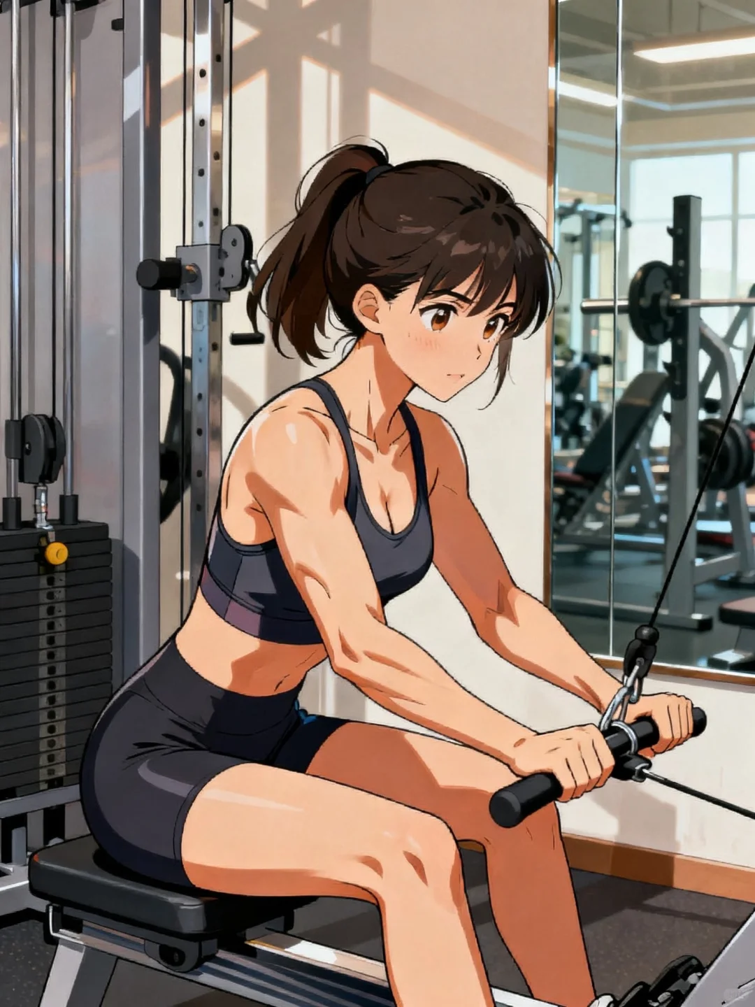 这是不是你理想中健身女孩的样子