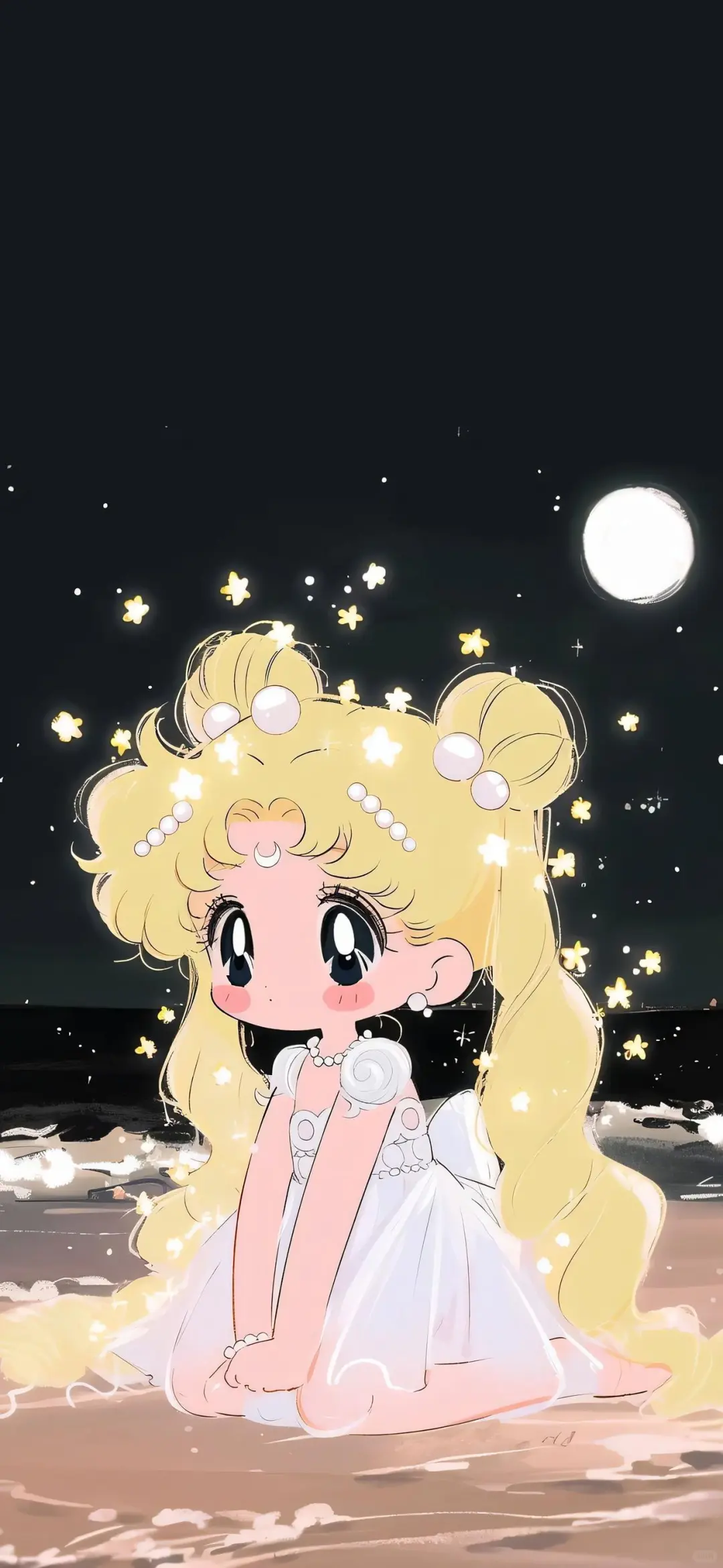 敲可爱|水冰月壁纸