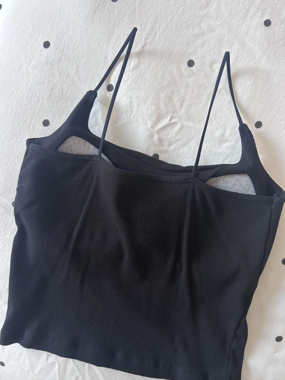 自带胸垫的吊带太好穿啦！