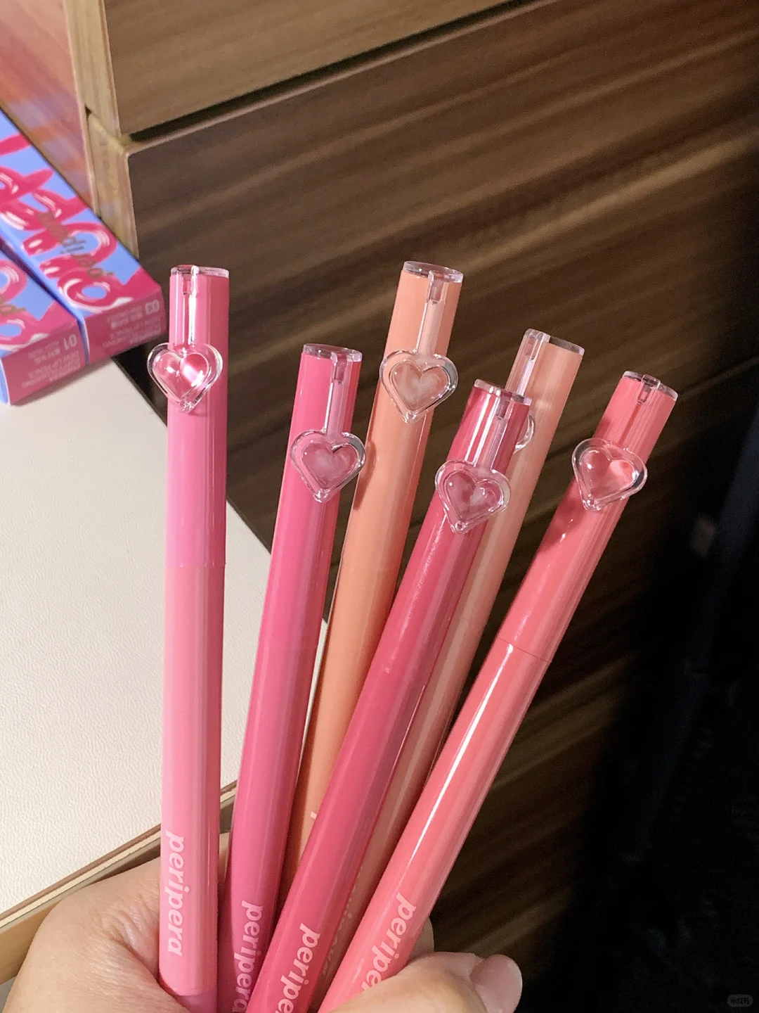 菲丽菲拉唇线笔全试色!韩系甜妹嗲嗲嘟~