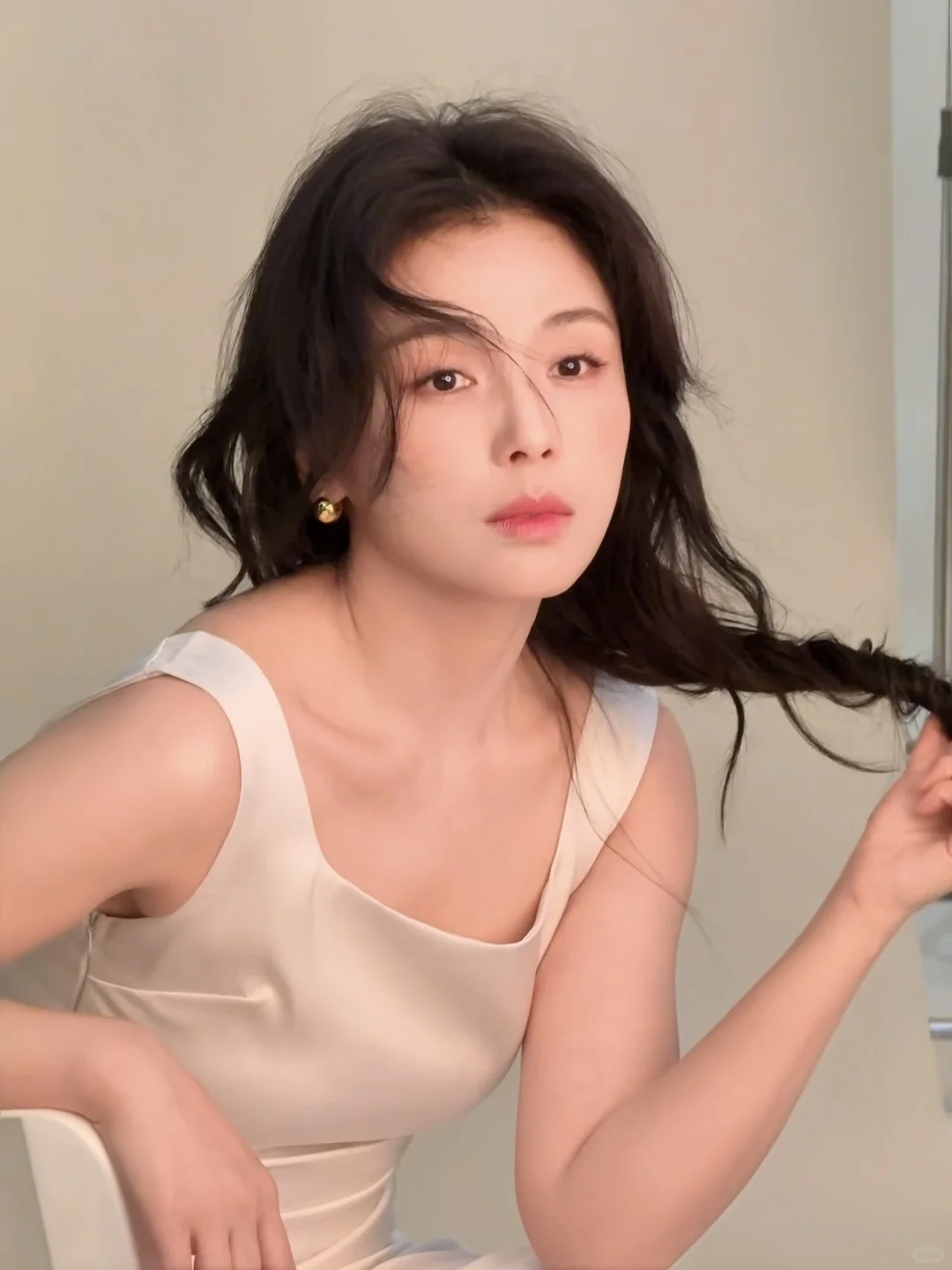 浓颜淡妆地母系温柔🫧给涛姐的生日妆造