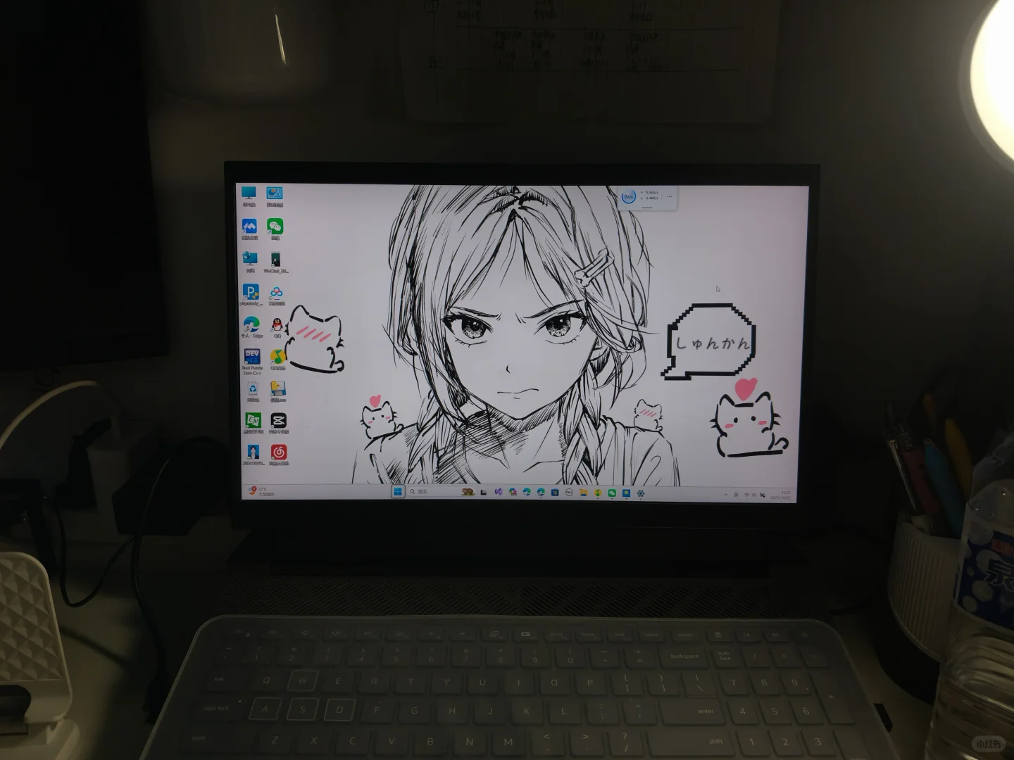 求助🆘为什么打开显示屏原本平板上的壁纸