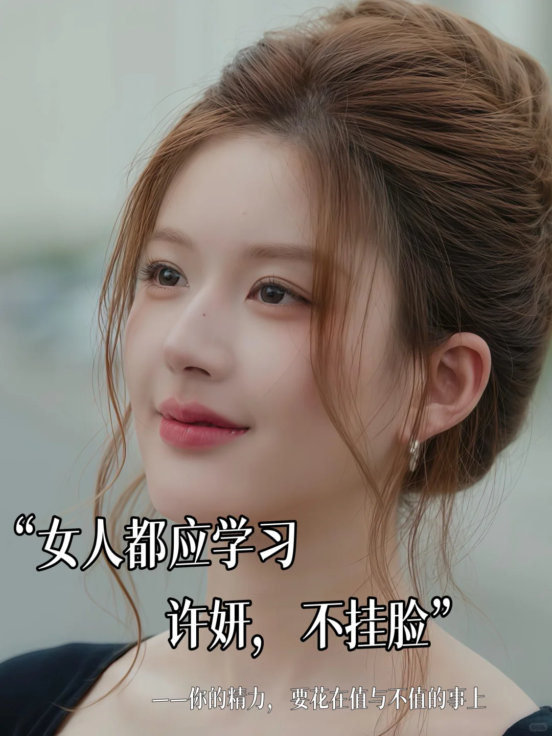 “女人都应该学习许妍,不挂脸”