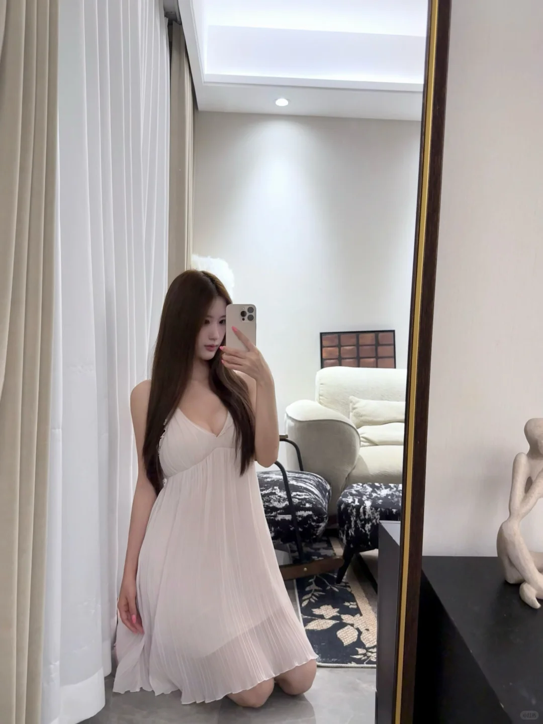 好纯欲的睡裙👗