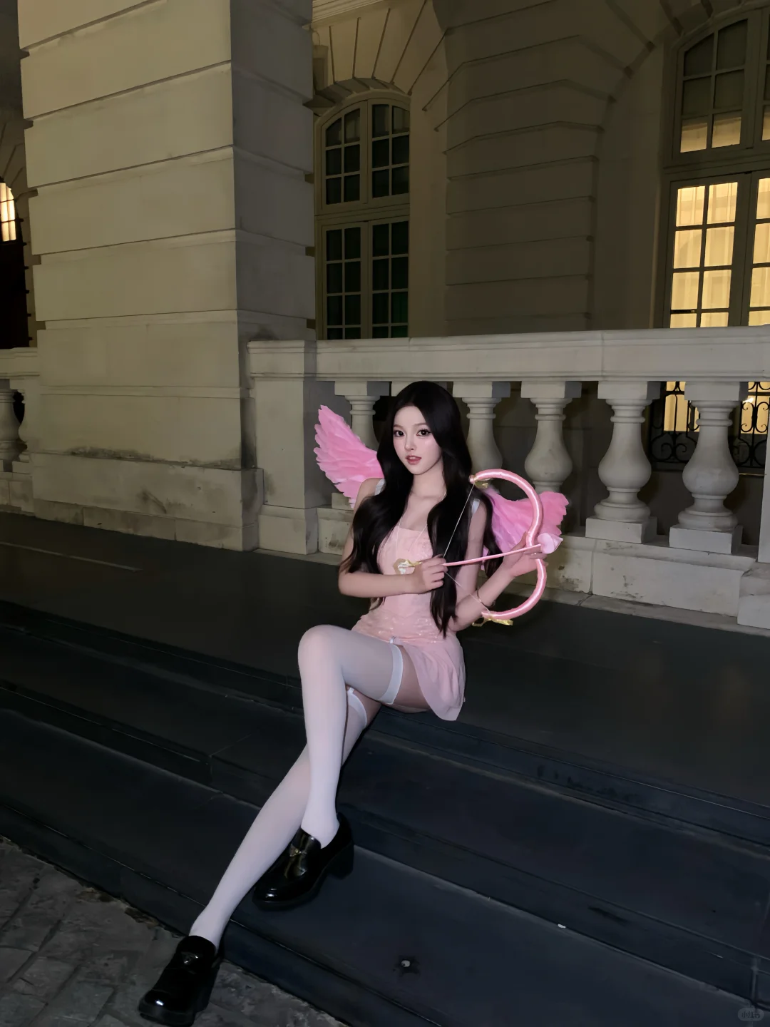 万圣节之粉色丘比特💘