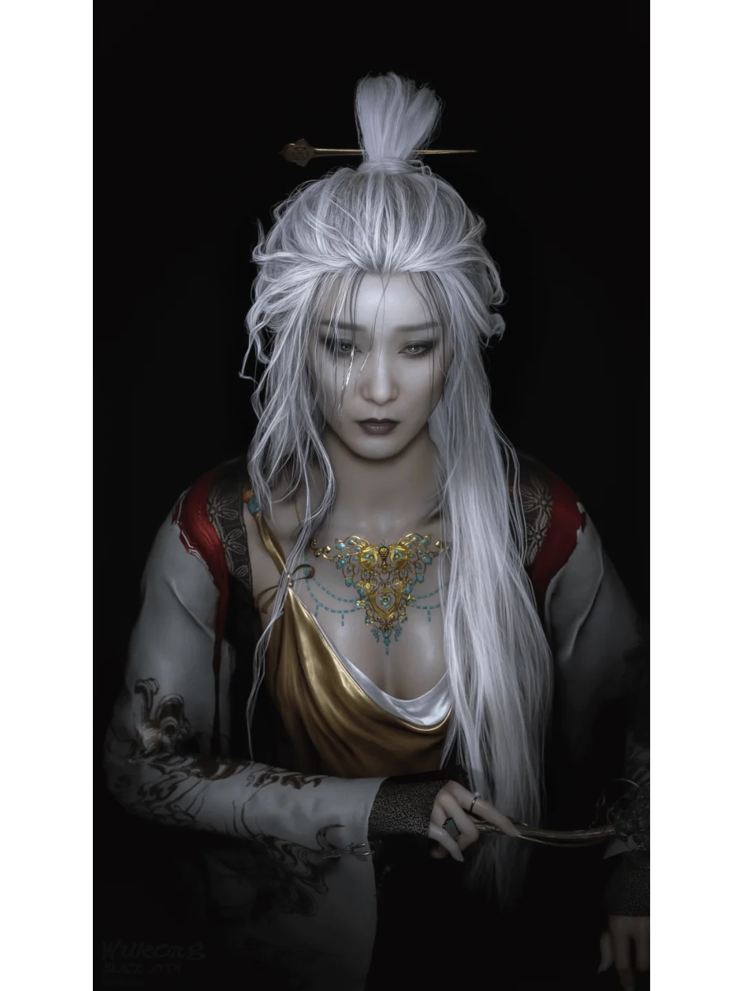 《黑神话》游戏摄影:铁扇公主人妻感MAX