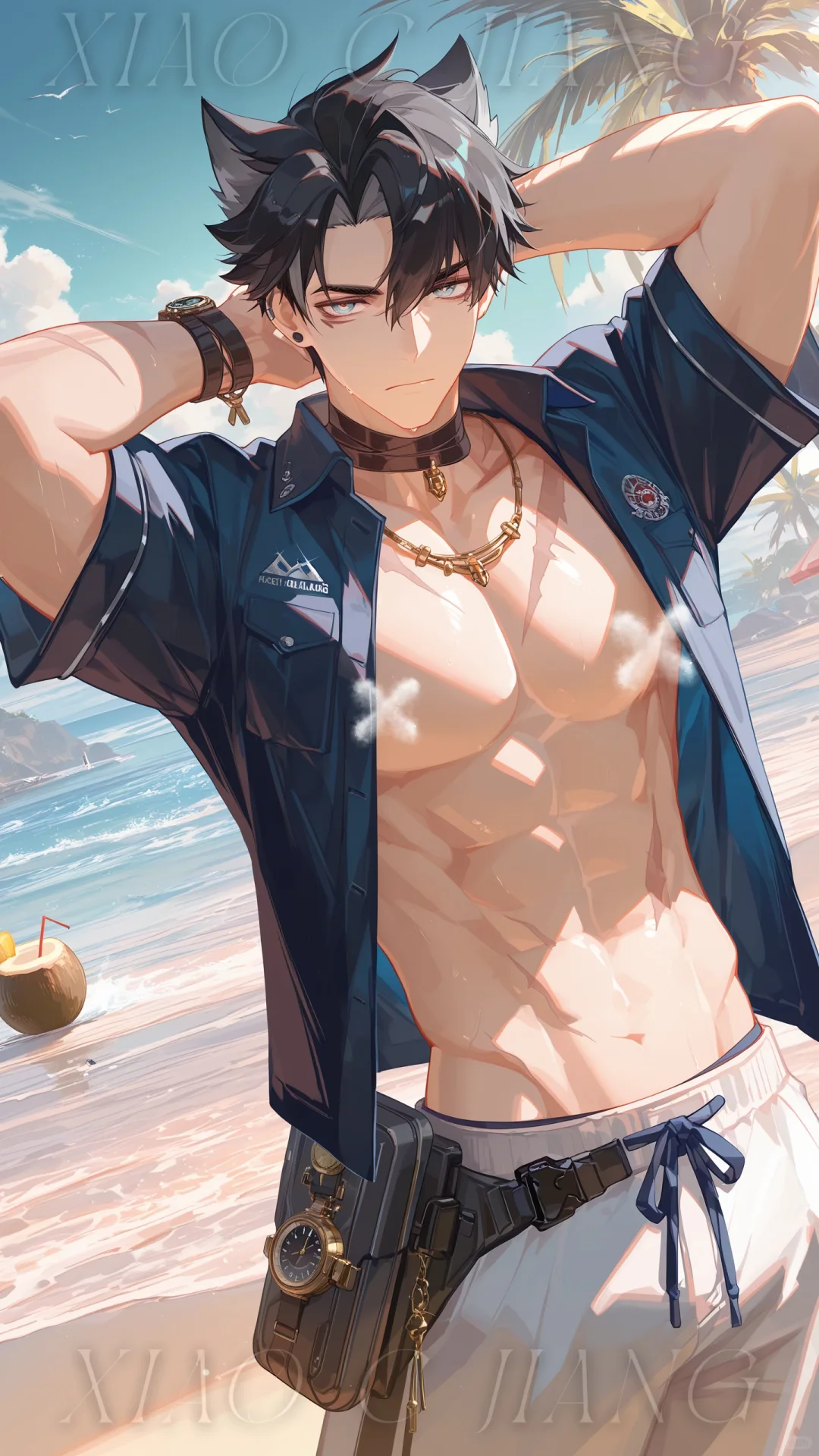 X003莱欧斯利【心动海滩约会】