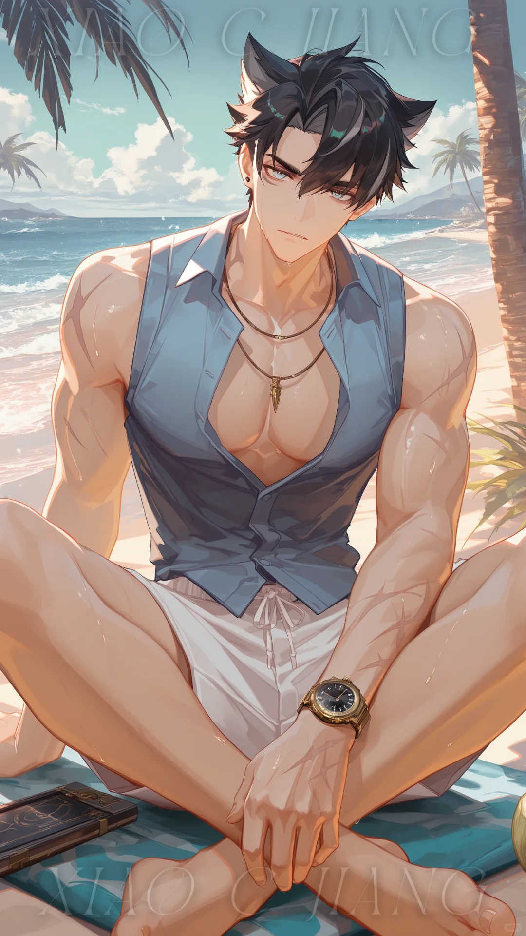 X003莱欧斯利【心动海滩约会】