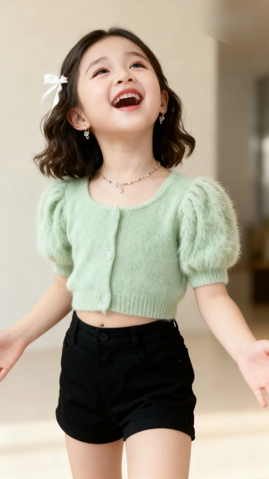 甜美已上线,甜甜的出现一下