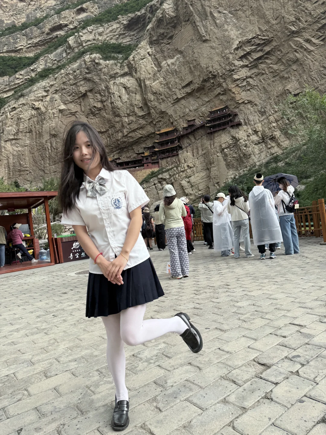 jk到了悬空寺