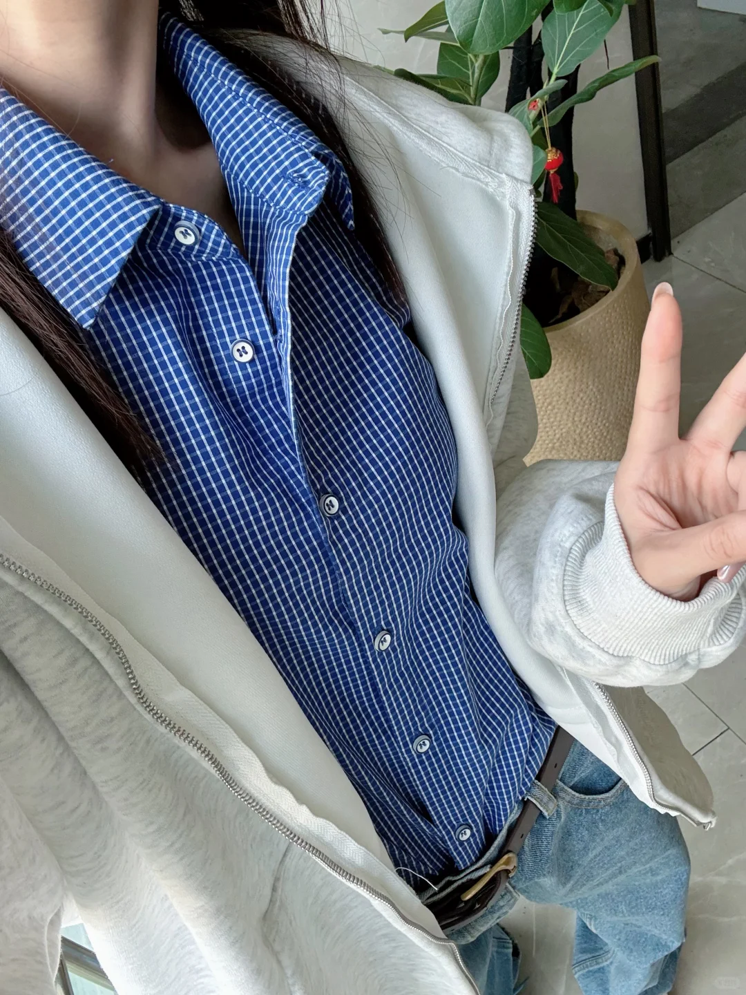 今日份上班通勤穿搭ootd丨卫衣叠穿好好看
