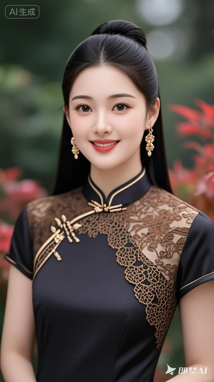 漫步园林，遇见旗袍之美
