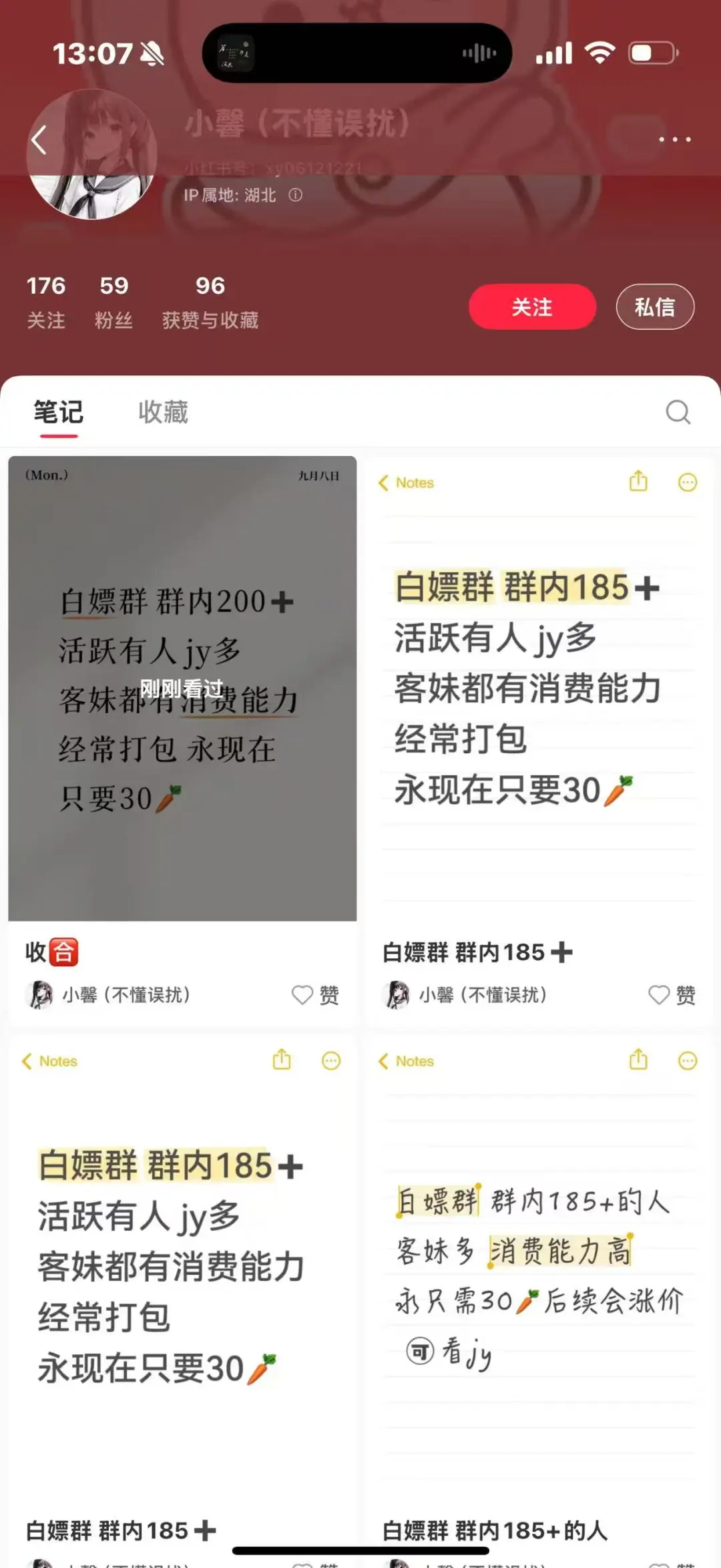 壁垒白嫖群群主小馨