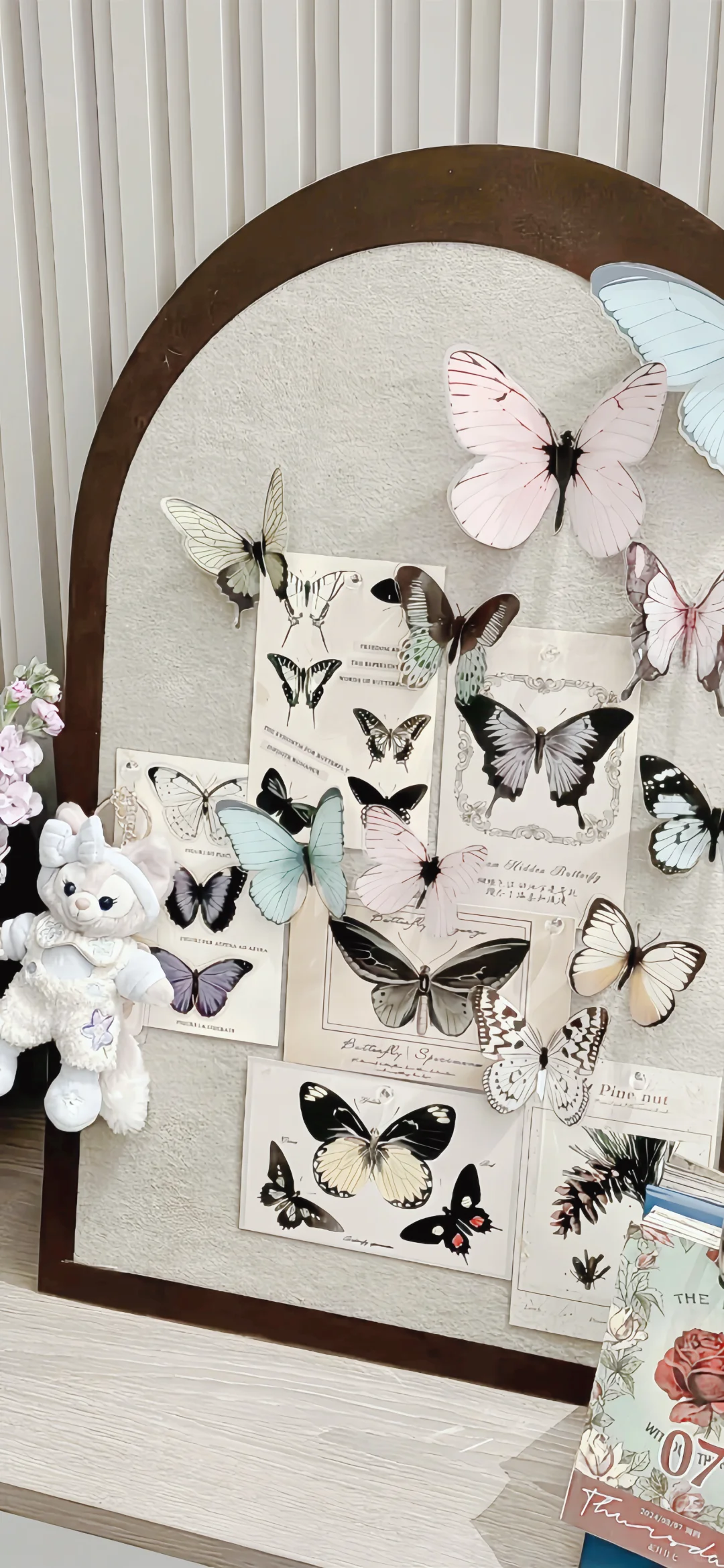 低饱和粉蓝壁纸「色卡灵感图」