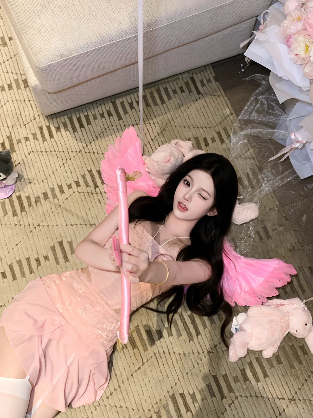 万圣节之粉色丘比特💘