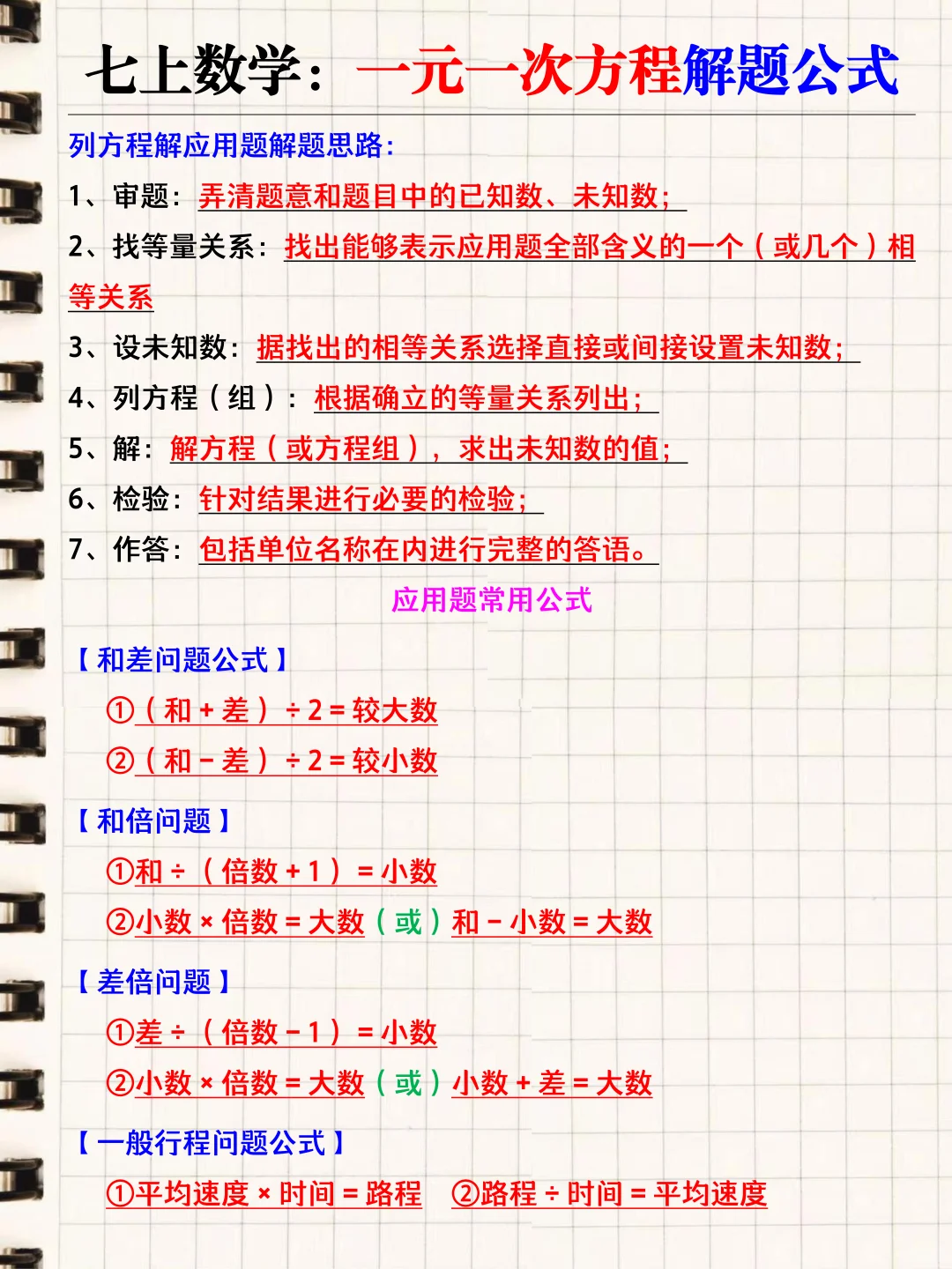 初一进步最快的方式(没有之一)