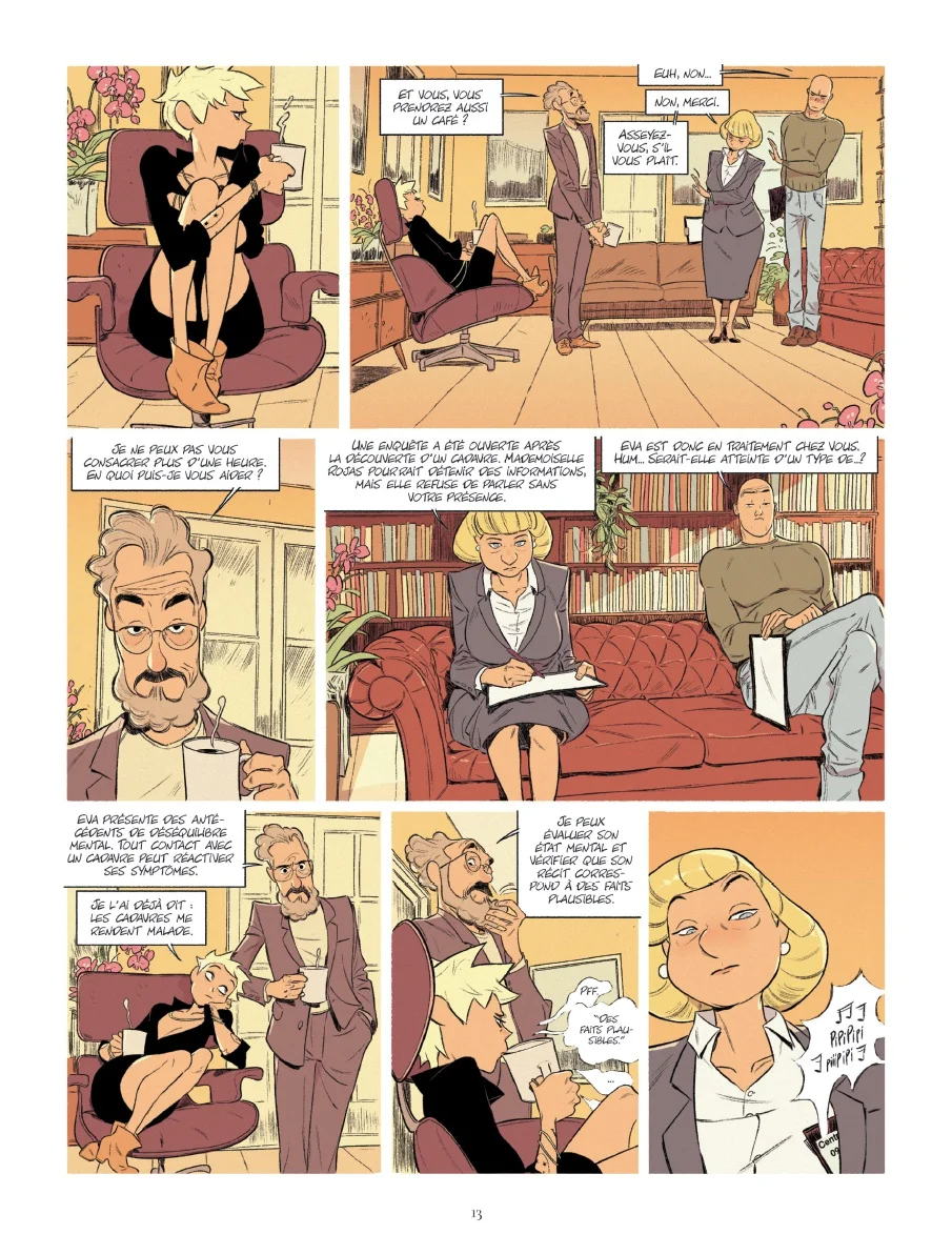 当精神科女大夫被迫成为「侦探」