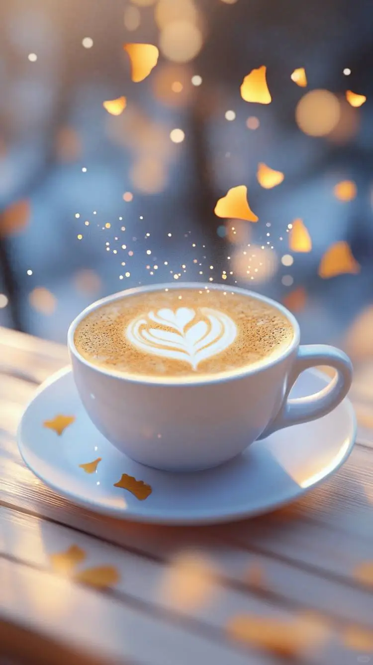 ☕📱 杯中艺术，手机里的咖啡馆