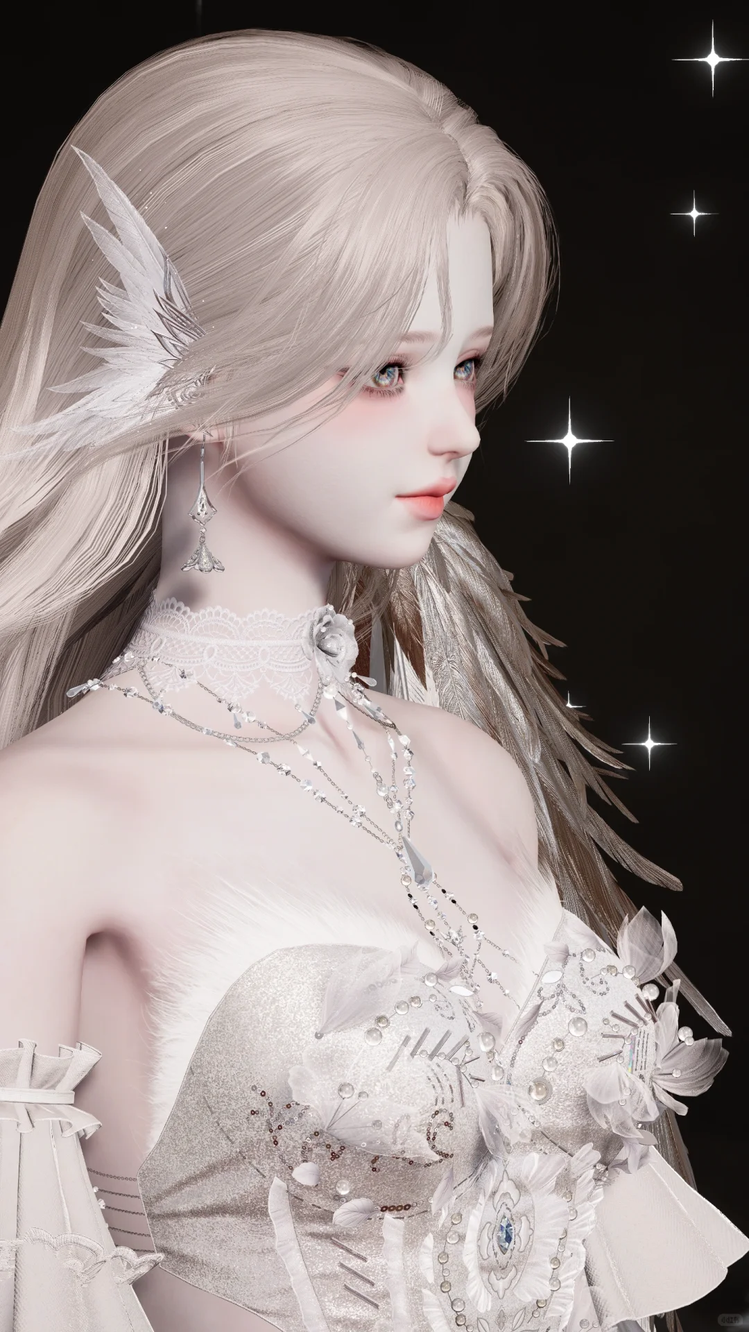 捏脸分享『含星』双服