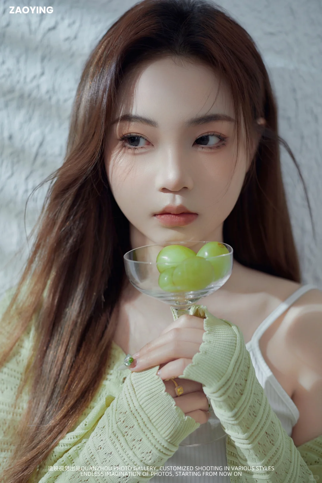 夏之提少女写真🍃绿色和夏天也太配了