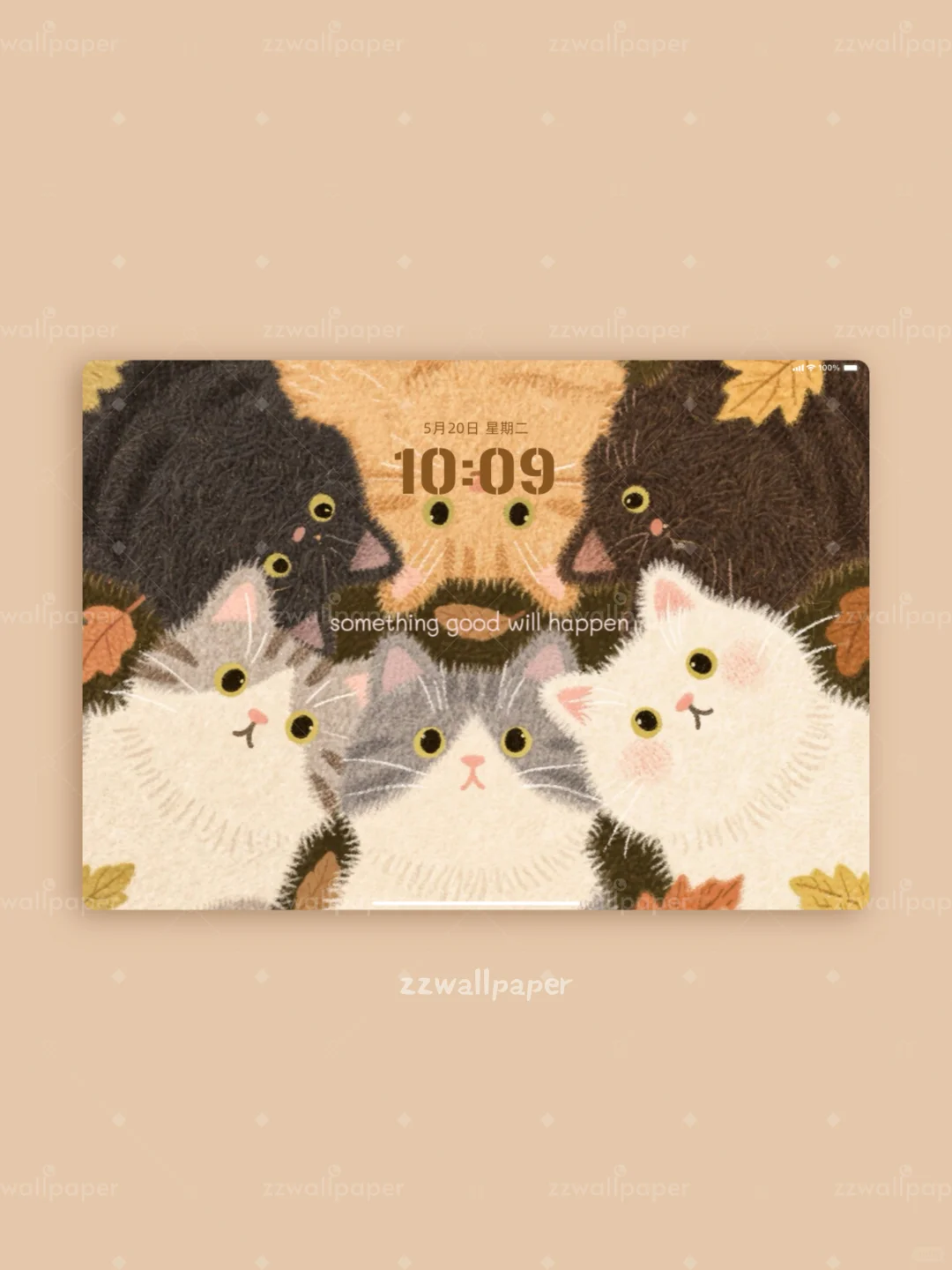 something good will happen 🍂 平板壁纸