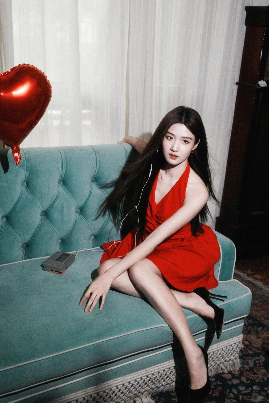 卢昱晓|《入青云》剧宣❤冷艳魅惑的红玫瑰