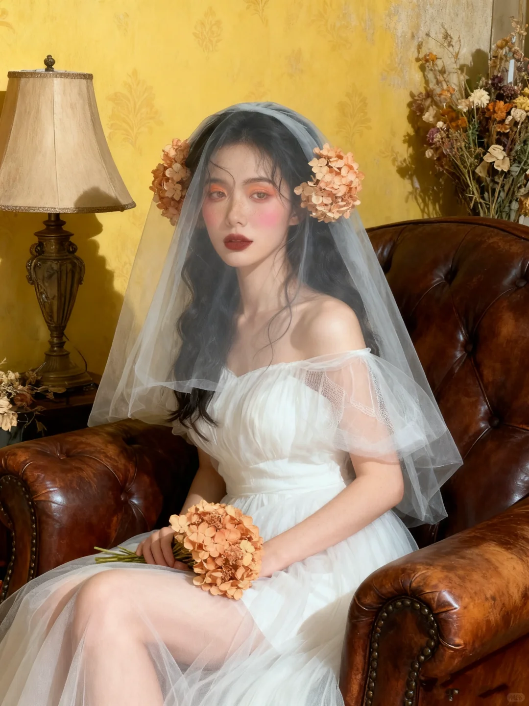 1分钟get同款复古怀旧少女写真~(附口令)
