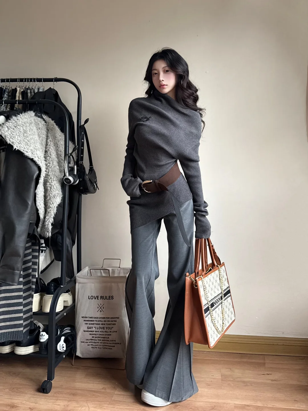 啊啊啊啊啊灰色系套装好有质感!!!